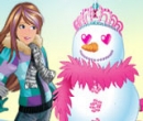 Игра Барби: Модная Снегурочка