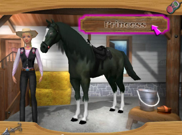 barbie riding club pc game